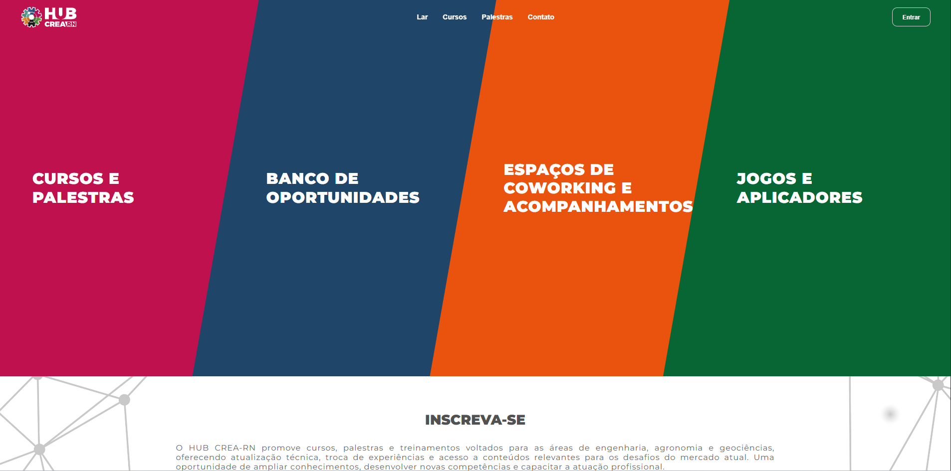 Site do HUB CREA-RN